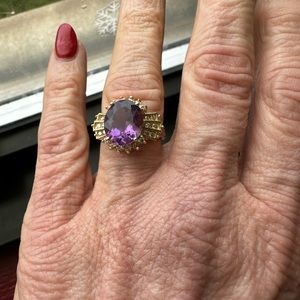 COPY - Gorgeous Amethyst 14k ring